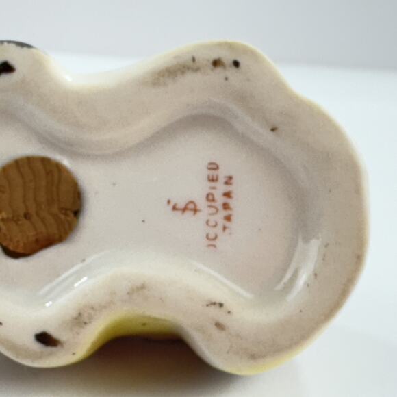 Vintage Spotted Fawn Salt & Pepper Shakers Occupied Japan Baby Deer San Diego - Picture 12 of 14